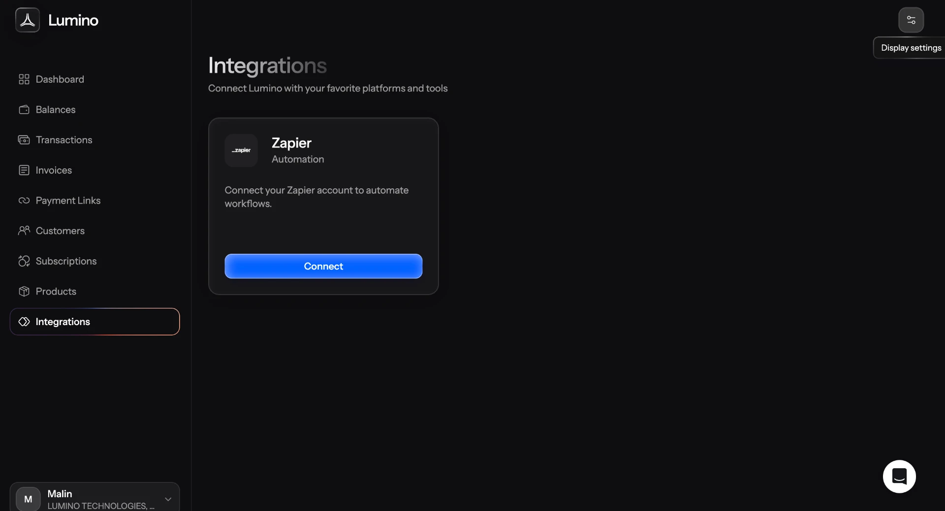 Automate payments with Zapier